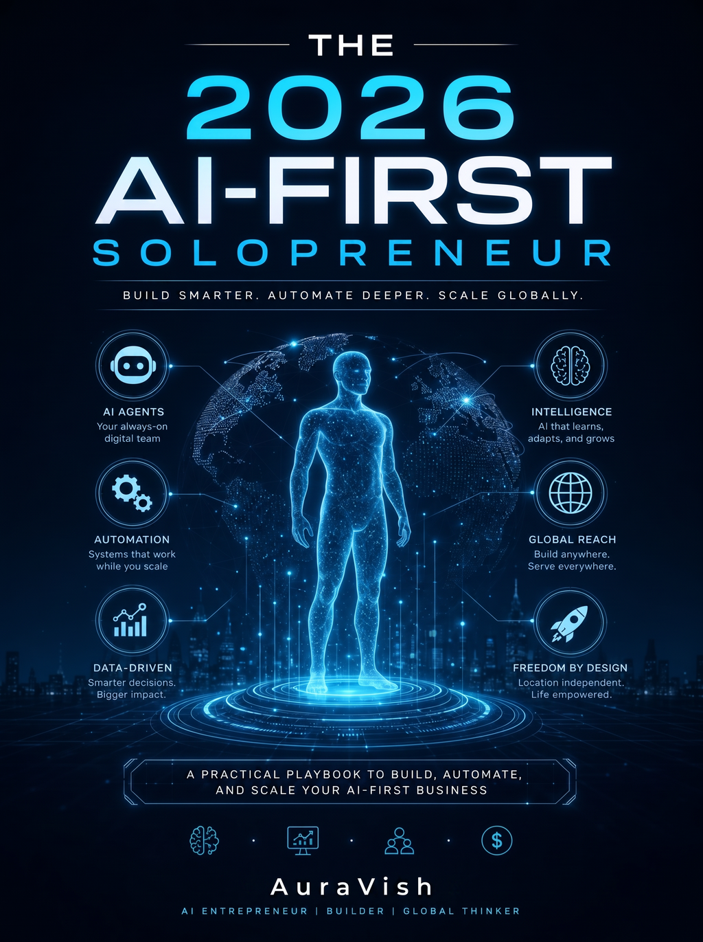 The 2026 AI-First Solopreneur: A Practical Guide to Building a One-Person Business with AI Agents