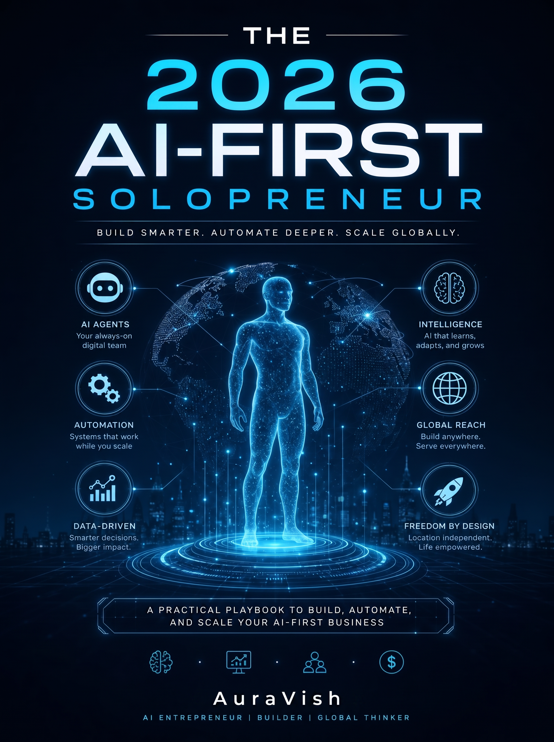 The 2026 AI-First Solopreneur: A Practical Guide to Building a One-Person Business with AI Agents