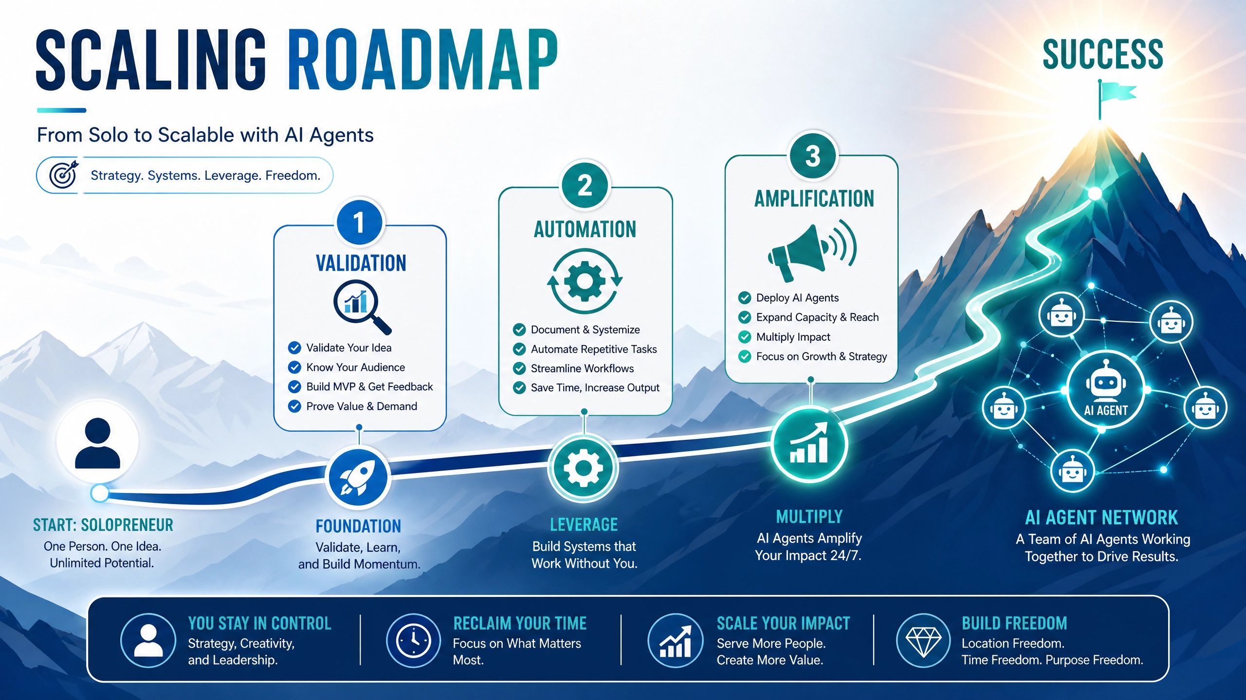 The 2026 AI-First Solopreneur: A Practical Guide to Building a One-Person Business with AI Agents