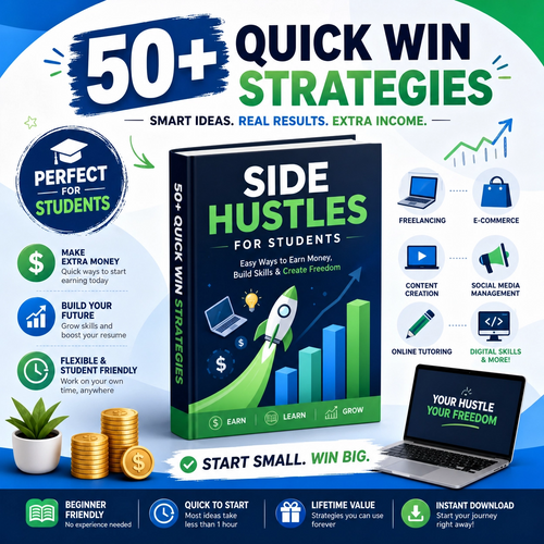 Side Hustle Blueprint: The Student’s Guide to Making Money Online